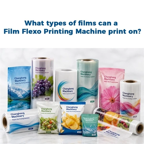 Milyen típusú fóliákra tud nyomtatni egy filmflexo nyomdagép?