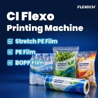 Tud-e egy PE fólia flexo nyomdagép nyomtatni stretch PE fóliára?